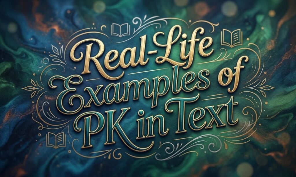 real-life-examples-of-pk-in-text