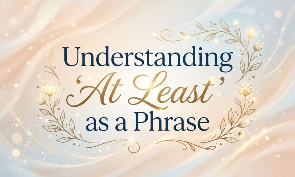 understanding-at-least-as-a-phrase