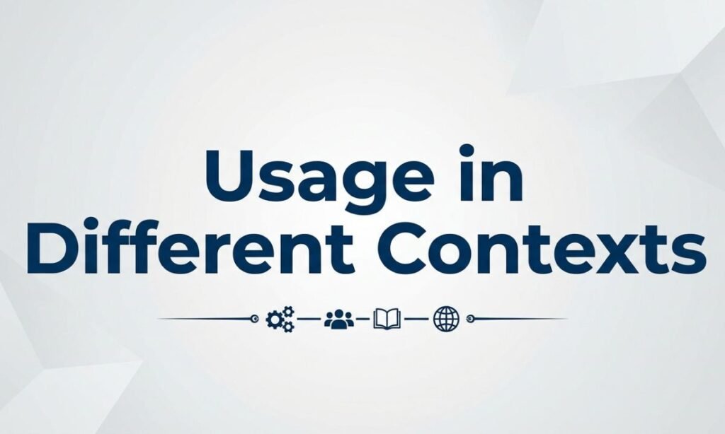 usage-in-different-contexts