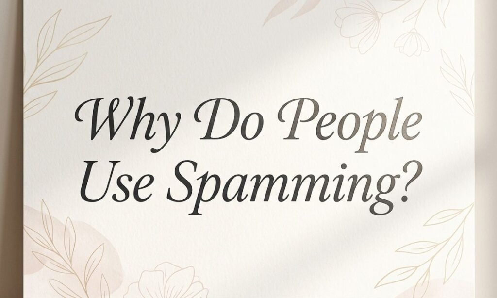 why-do-people-use-spamming