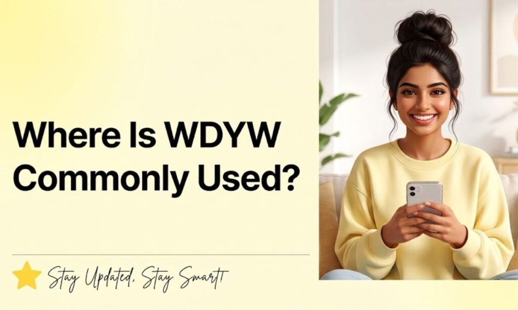 where-is-wdyw-commonly-used