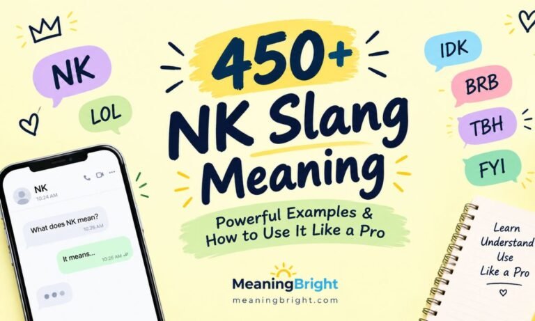 NK Slang
